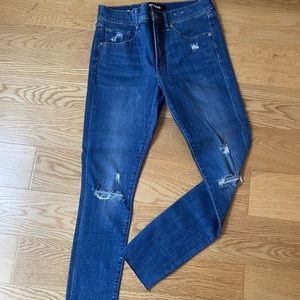 Express Ripped Skinny Jeans size 6 Regular NEW